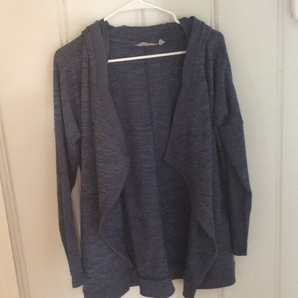 Athleta knit hoodie.